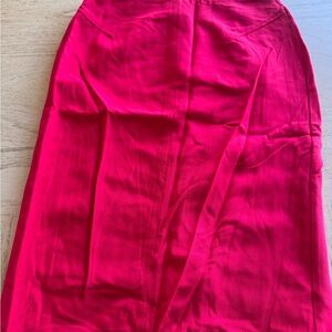 White House Black Market Vibrant Pink Pencil Skirt